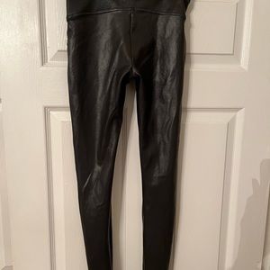 Spanx faux leather leggings